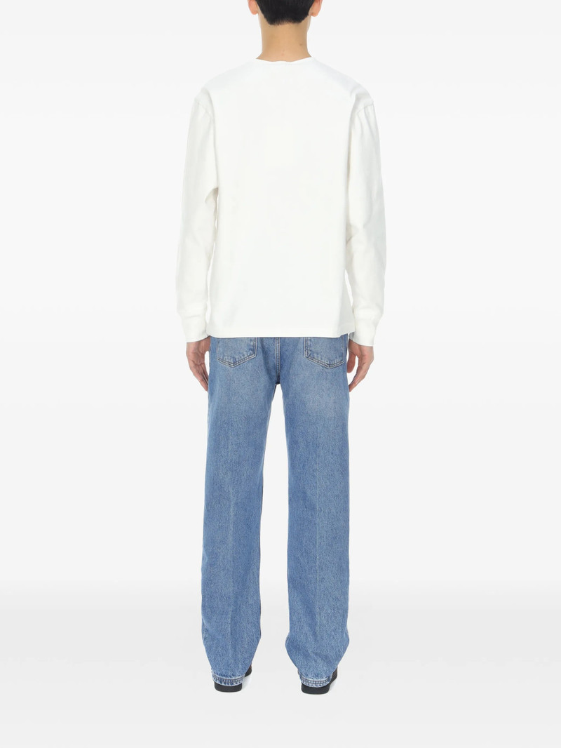 Studio Nicholson Long-sleeve Henley T-shirt 4