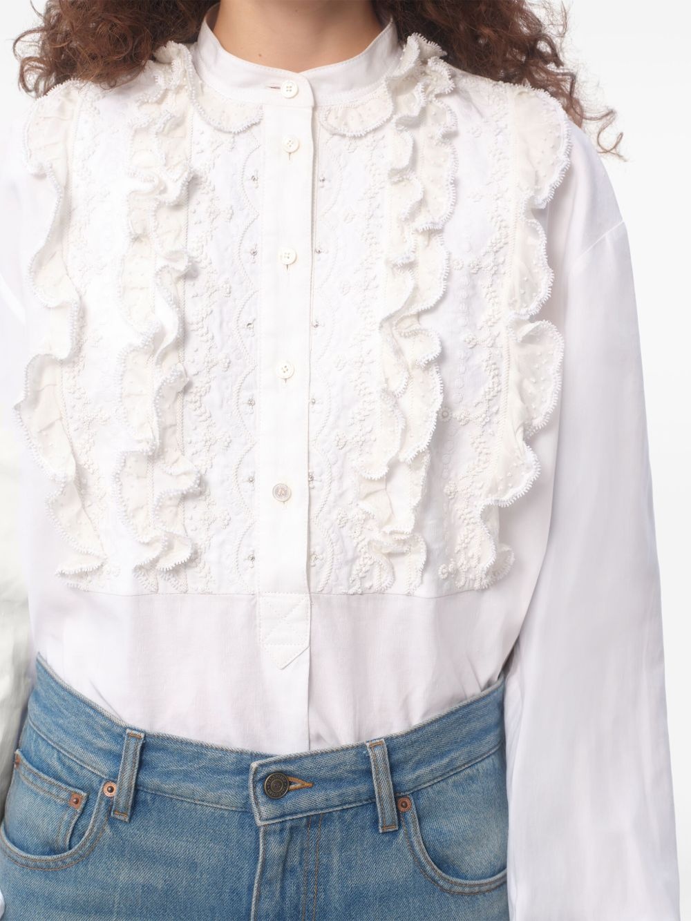 embroidered blouse - 6