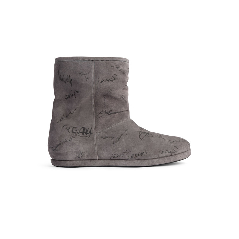 Men's Alaska Soft Bootie in Grey 1