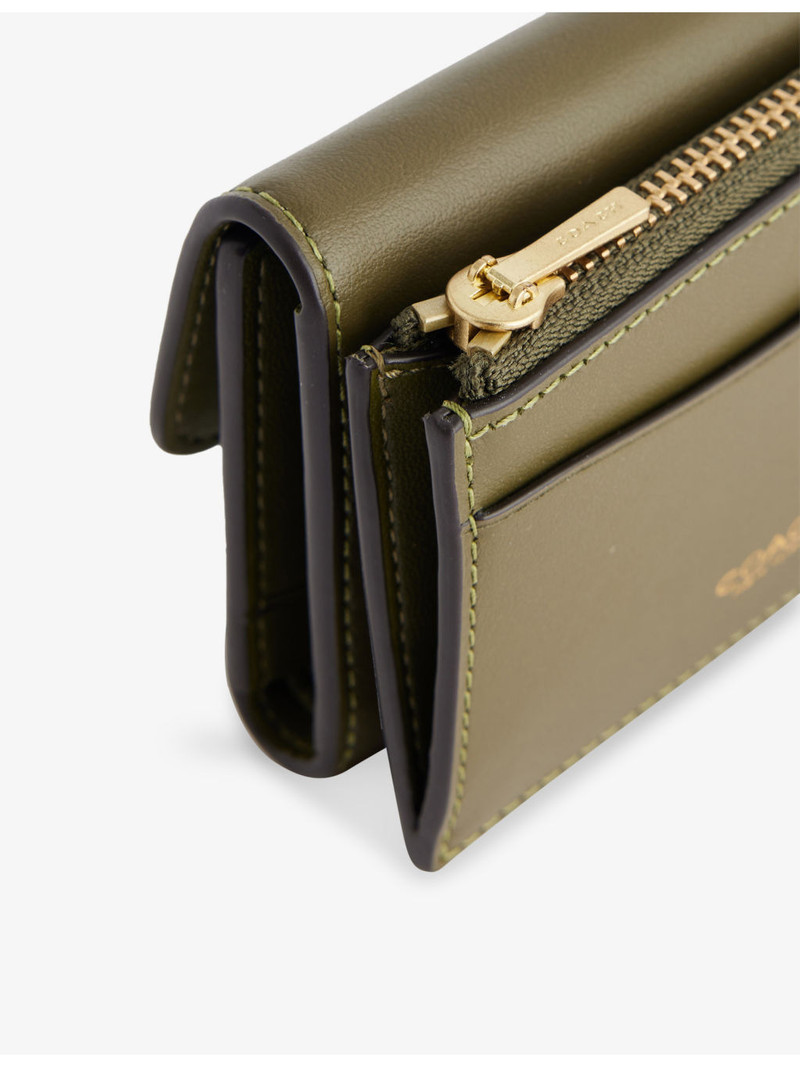 COACH Essential Leather Card Holder Wallet outlook
