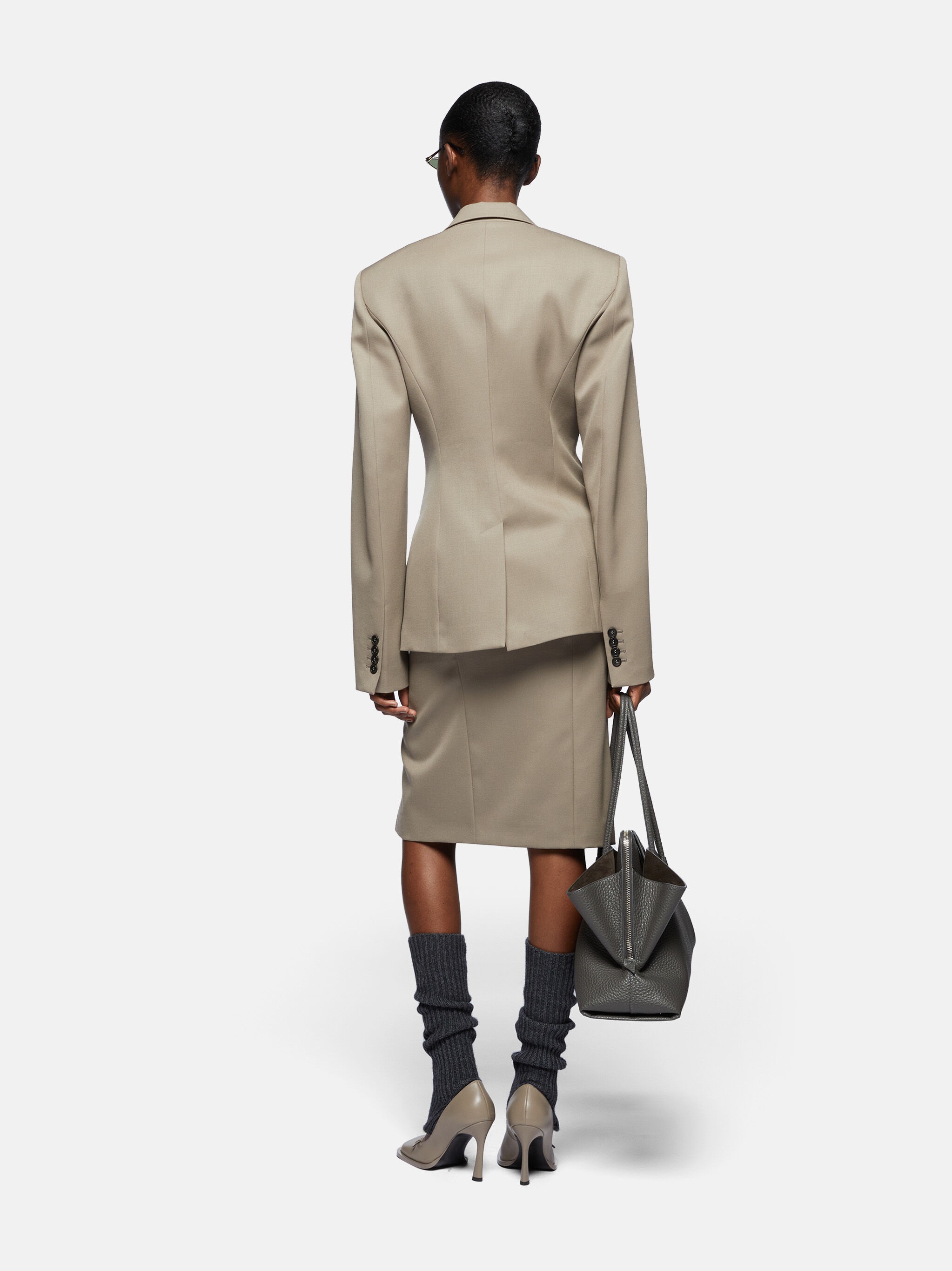TAUPE BLAZER - 3