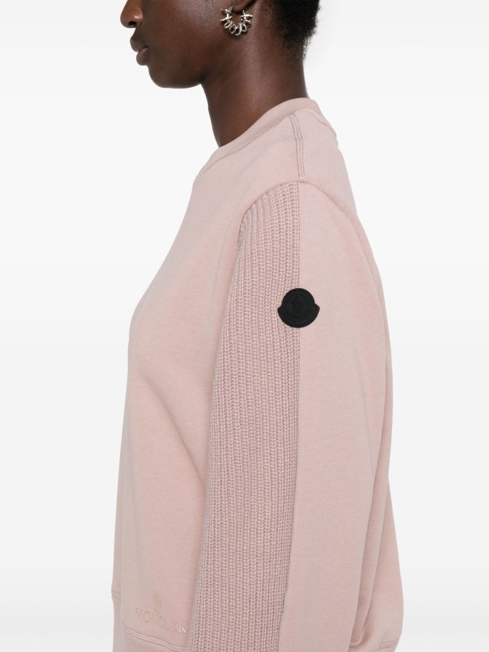 logo-appliquÃ© sweatshirt - 5