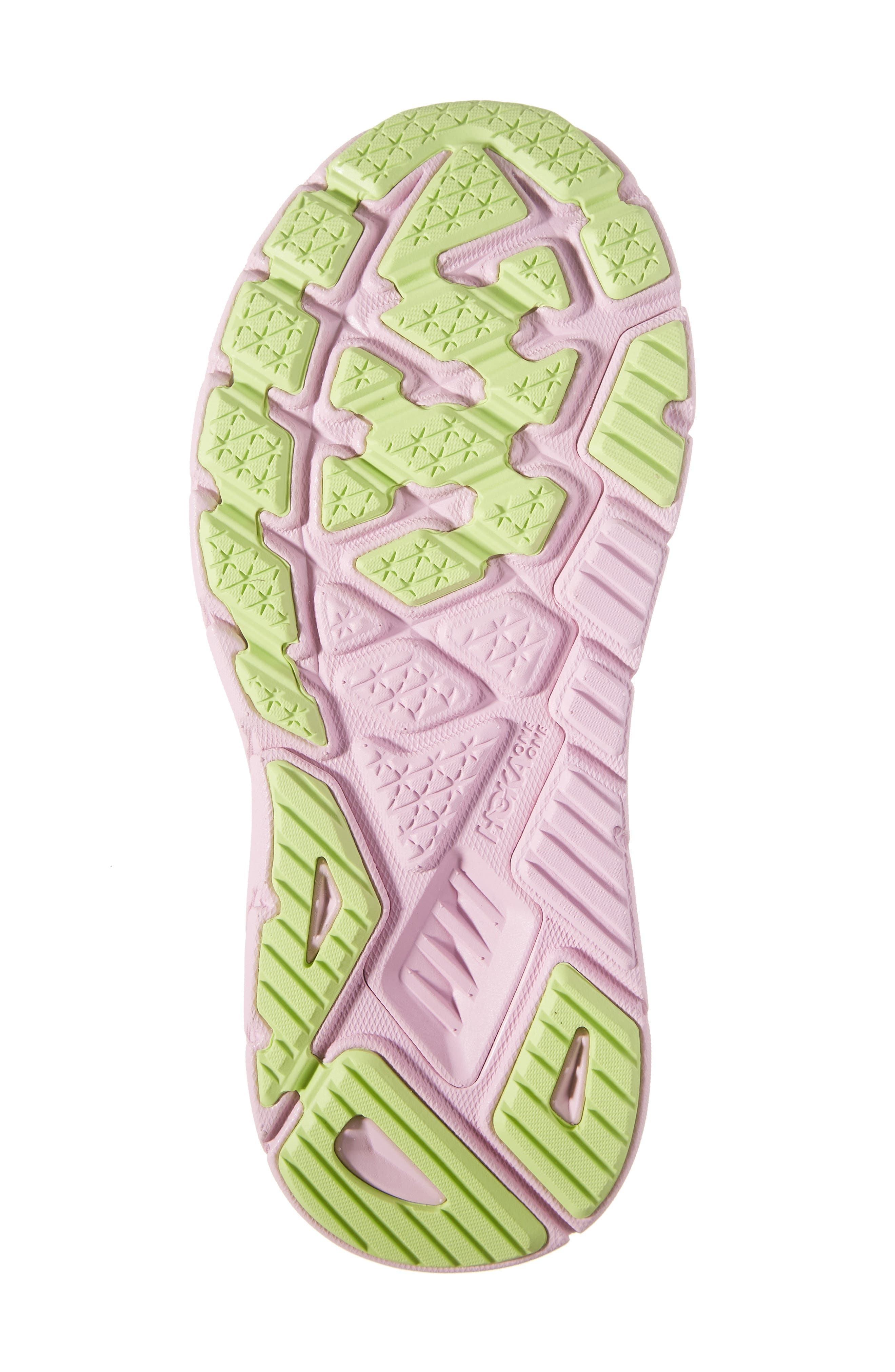HOKA Arahi 7 Running Shoe in Gull /Pink Twilight at Nordstrom - 6