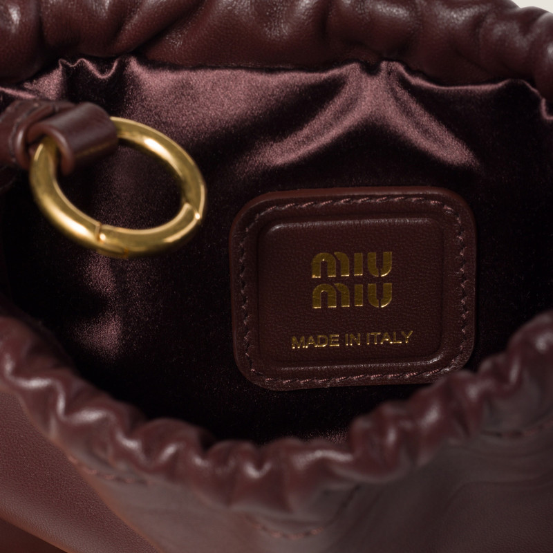 Nappa leather pouch 4