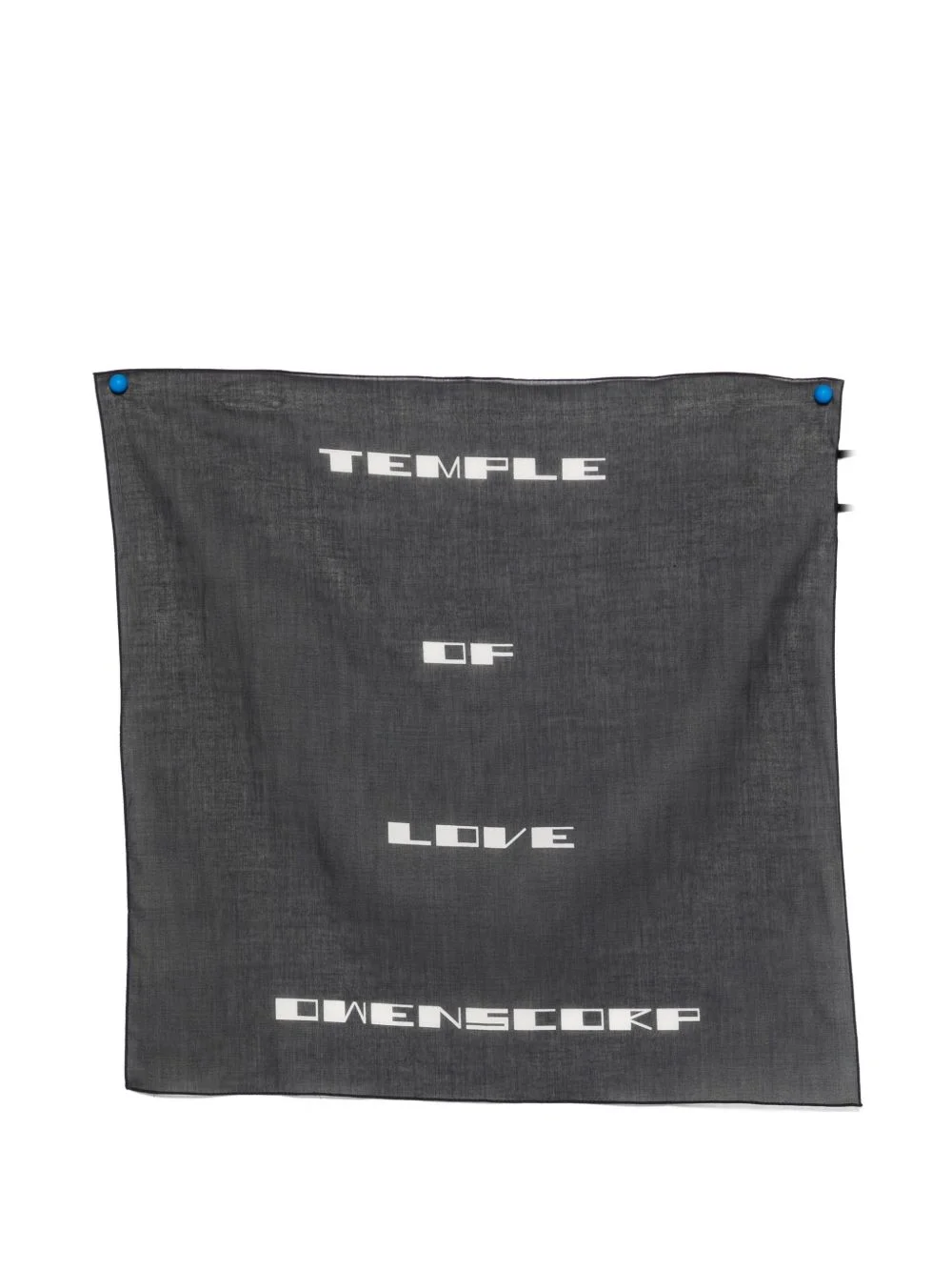 graphic-print scarf - 1