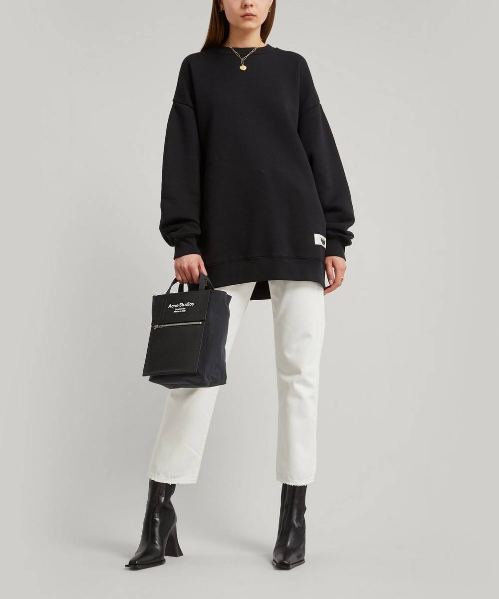 Acne Studios Baker Out Small Tote Bag | REVERSIBLE