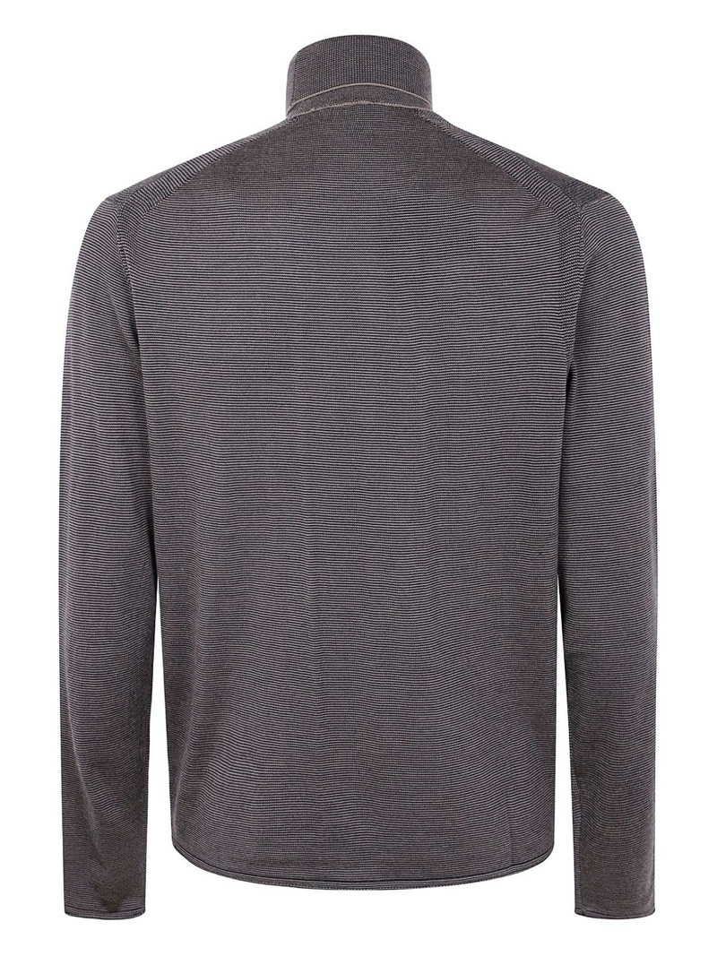 EMPORIO ARMANI turtleneck wool sweater outlook