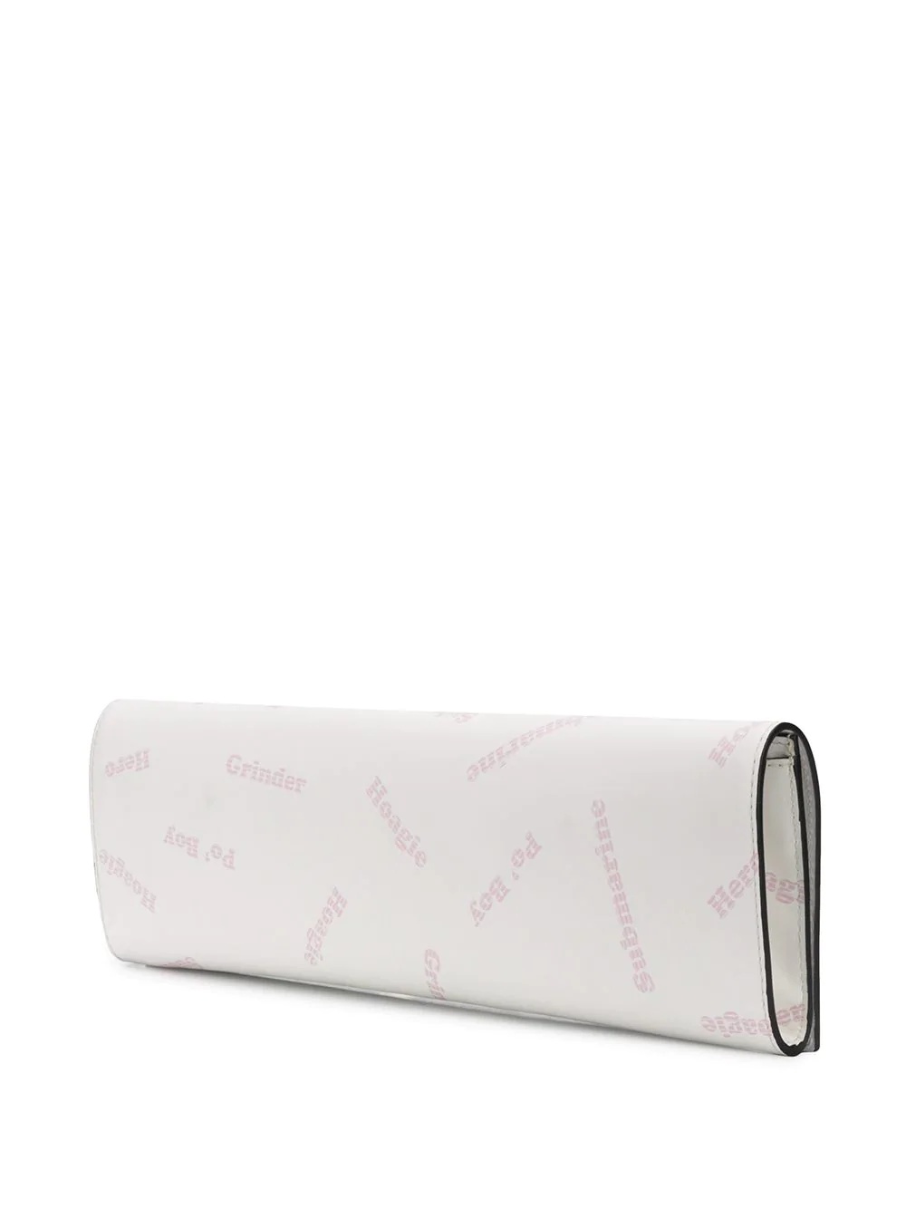 sandwich logo-print clutch bag - 3