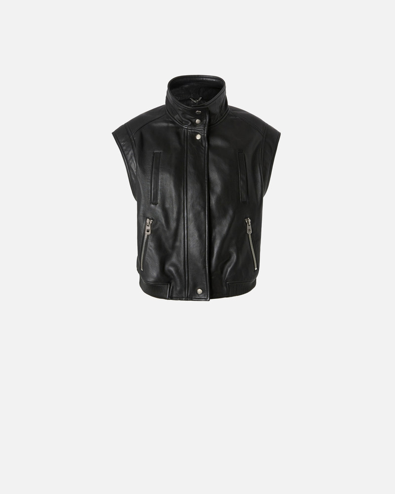 NAPPA LEATHER BIKER JACKET 1