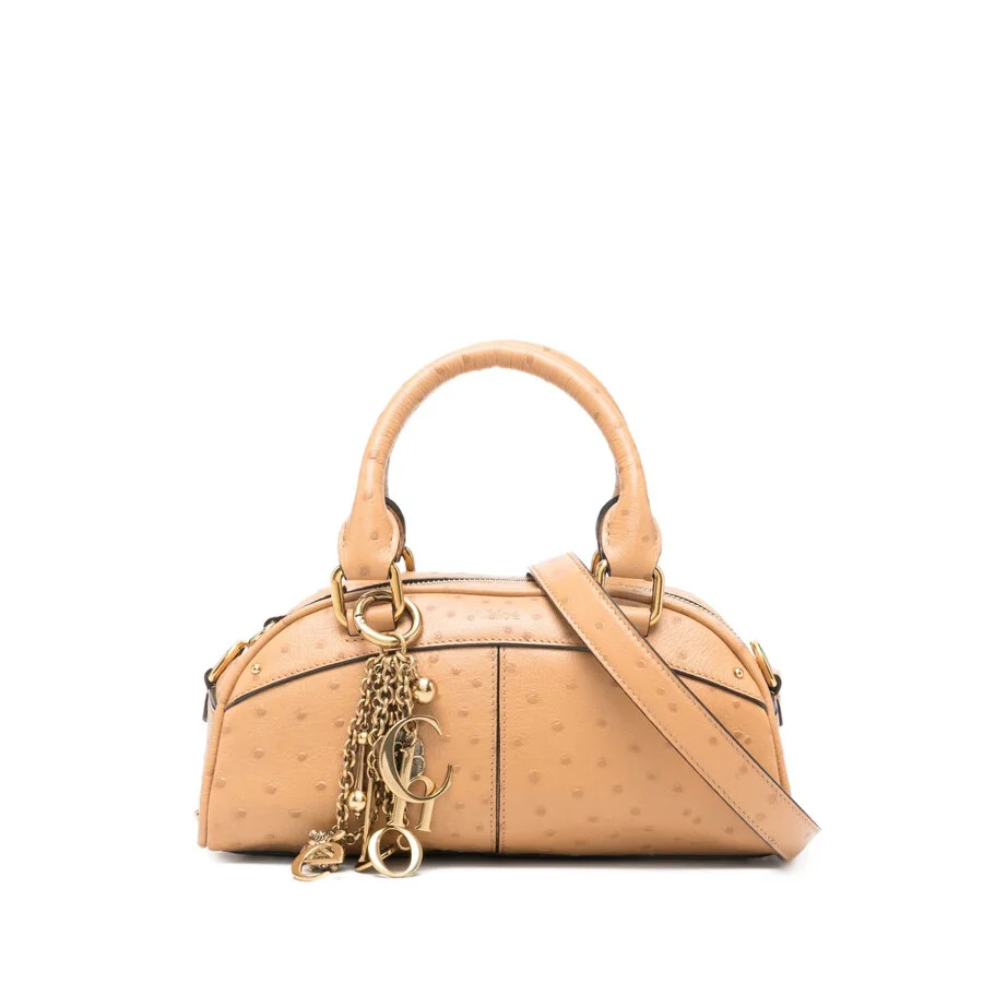Chloé Bowling Leather Handbag - 1
