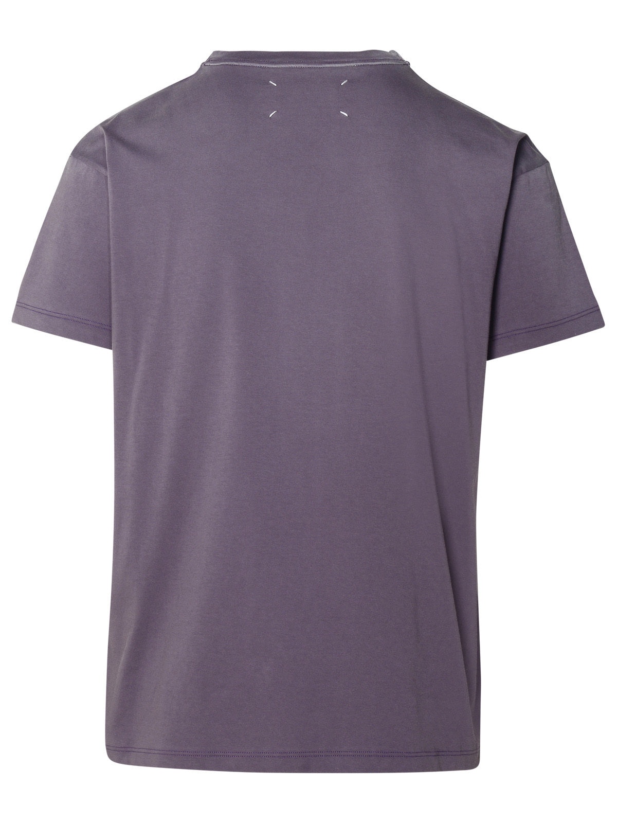 Maison Margiela Woman Purple Cotton T-Shirt - 3