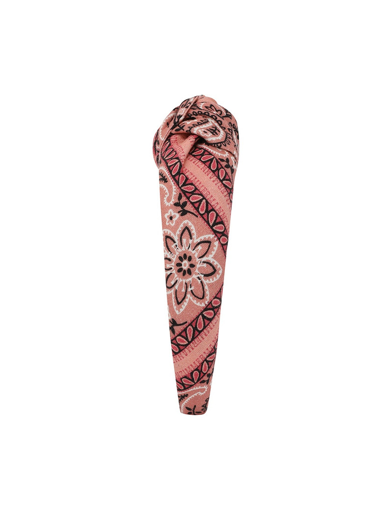 Zimmermann PRINTED LINEN HEADBAND outlook