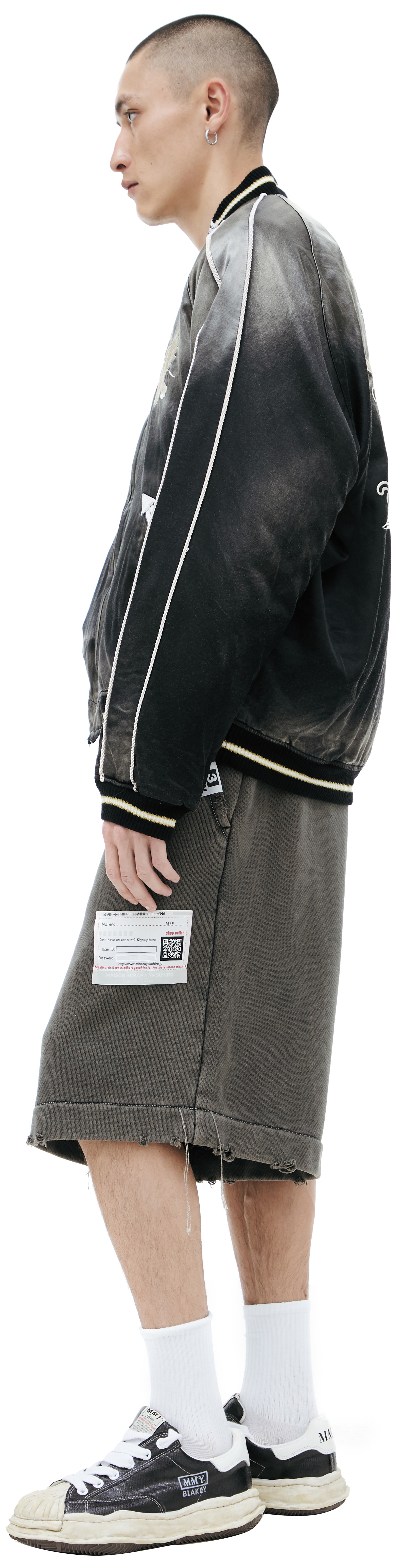 COTTON BOMBER WITH PATCHES - 2