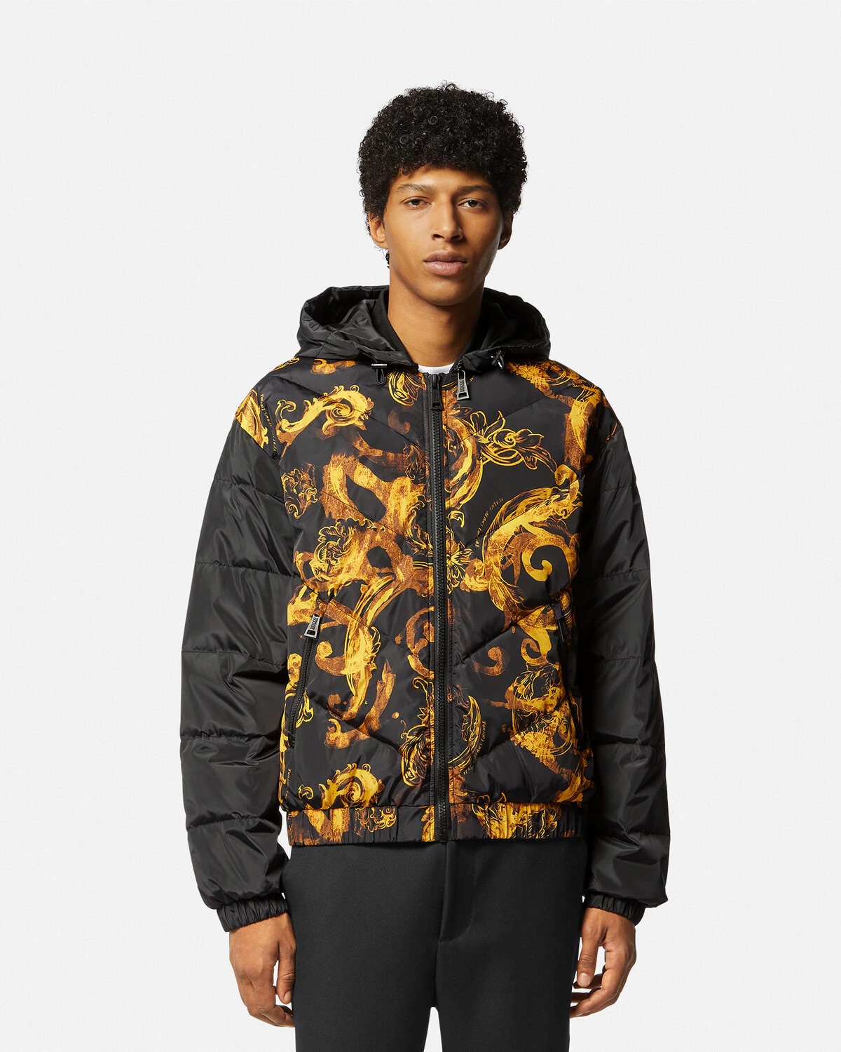 Watercolour Couture Puffer Jacket - 4