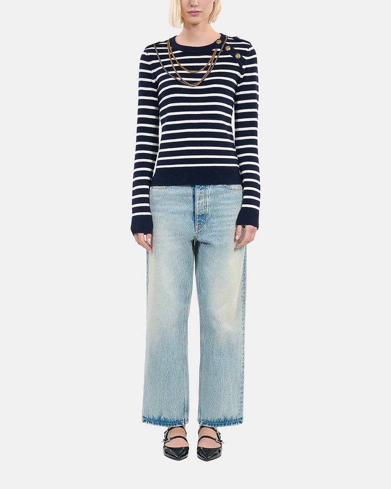 STRIPED WOOL SWEATER 3