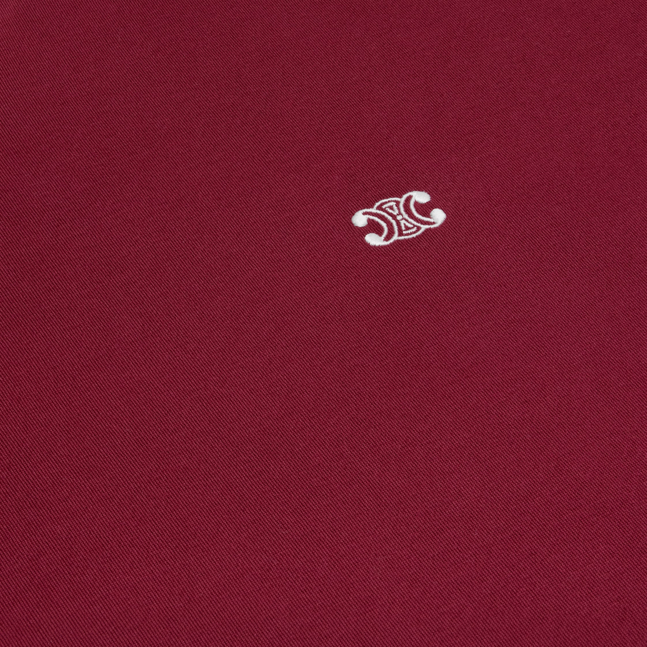 loose triomphe t-shirt in cotton jersey - 4