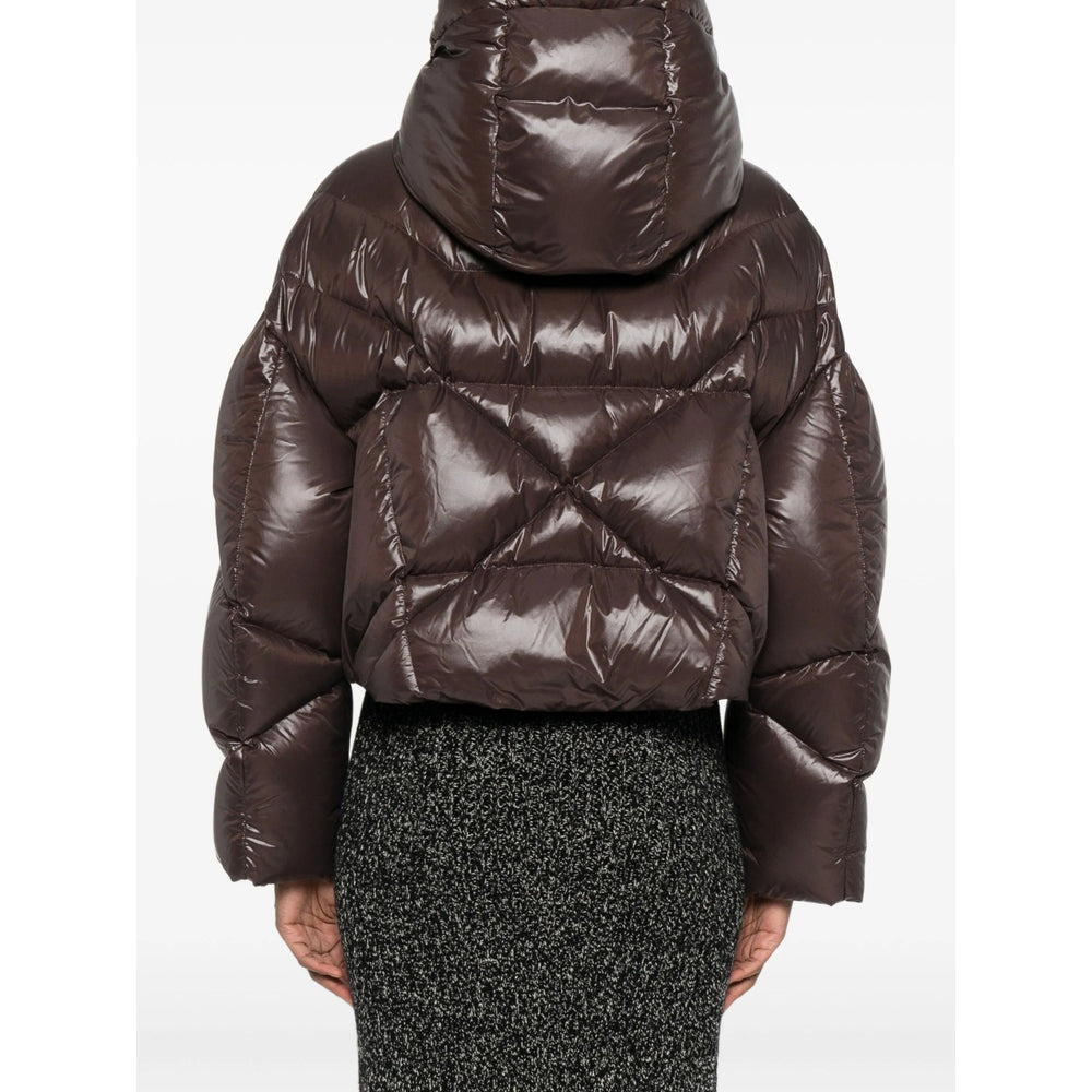 Khrisjoy Brown Jackets - Puffer Jackets Women - 5