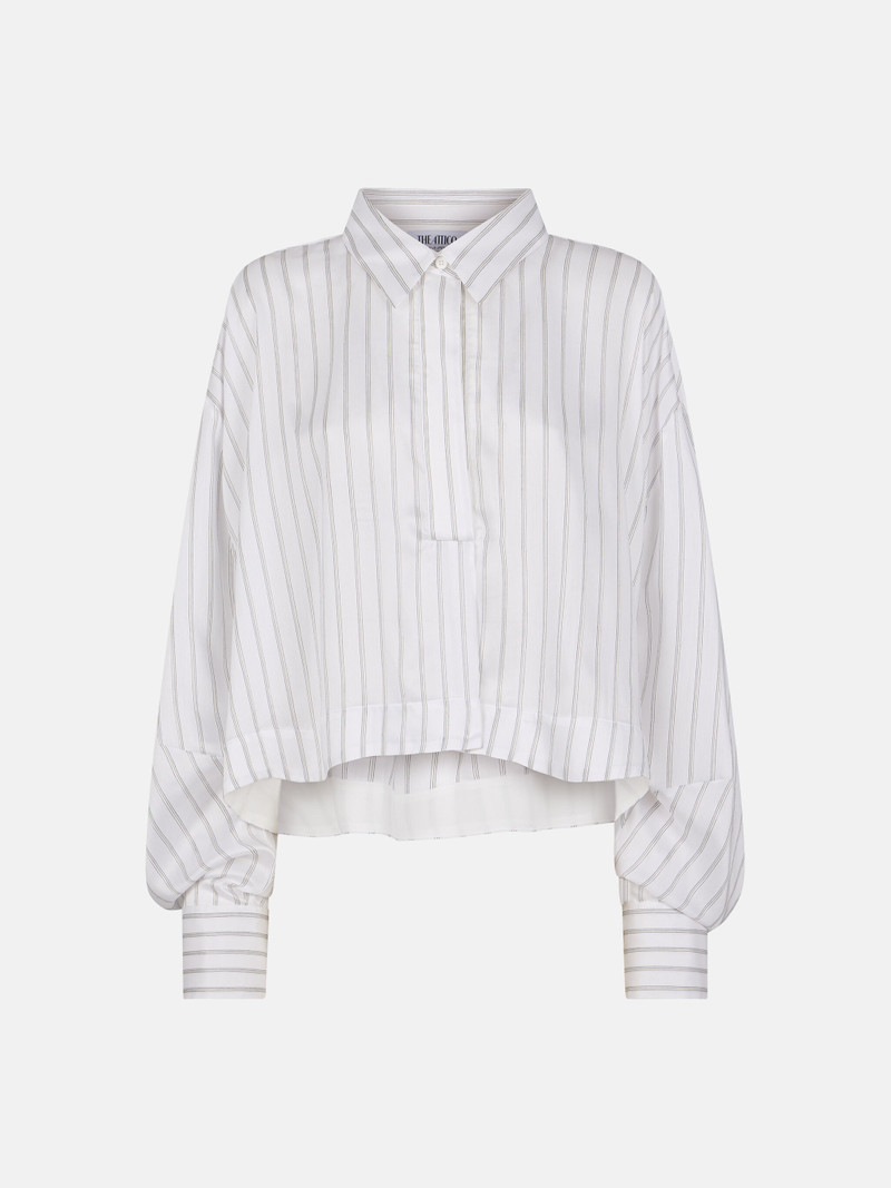 ''JILL'' BLACK AND WHITE SHIRT - 1