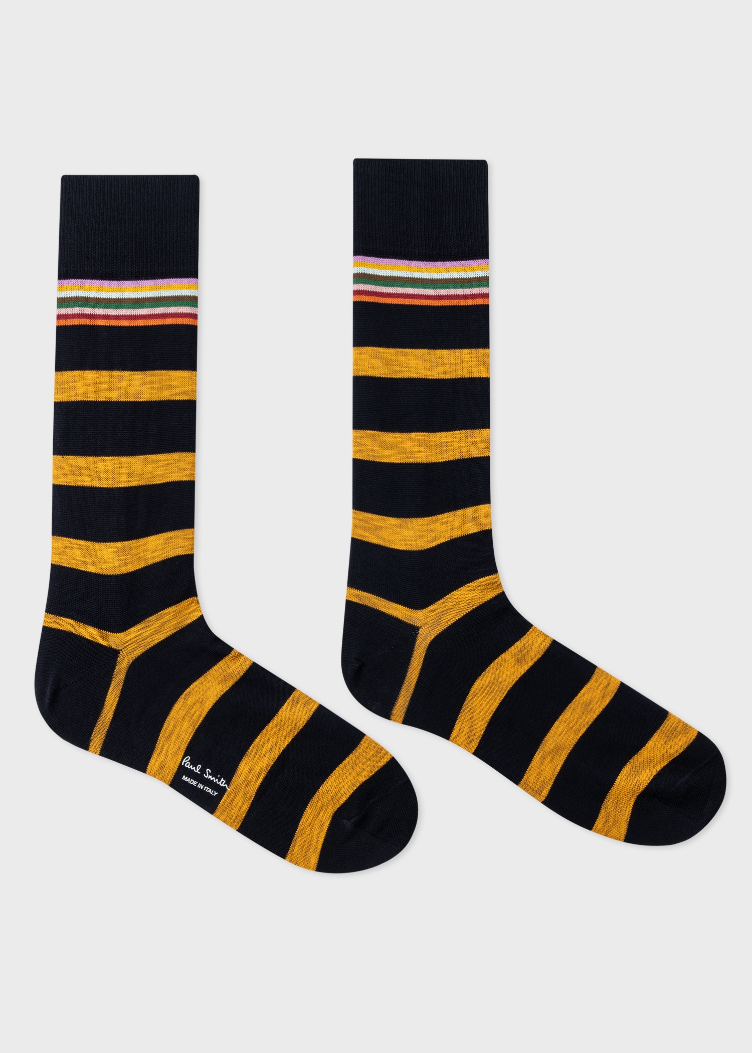 Marl Stripe Socks Three Pack - 2