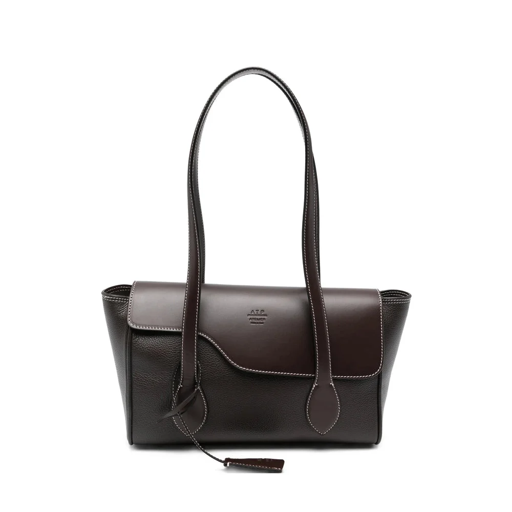 Atp Atelier Brown Tote Bags Women - 1