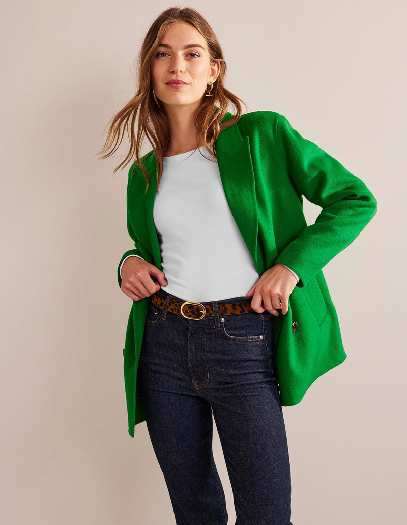 Essential Boat-Neck Jersey Top-White 5