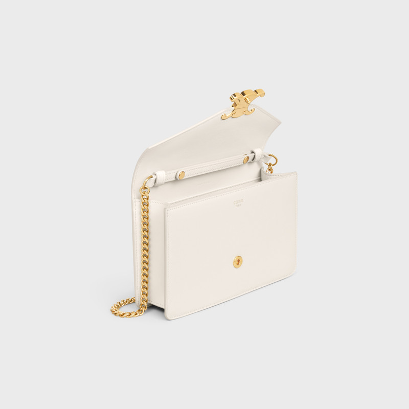 WALLET ON CHAIN MARGO in Shiny calfskin 4