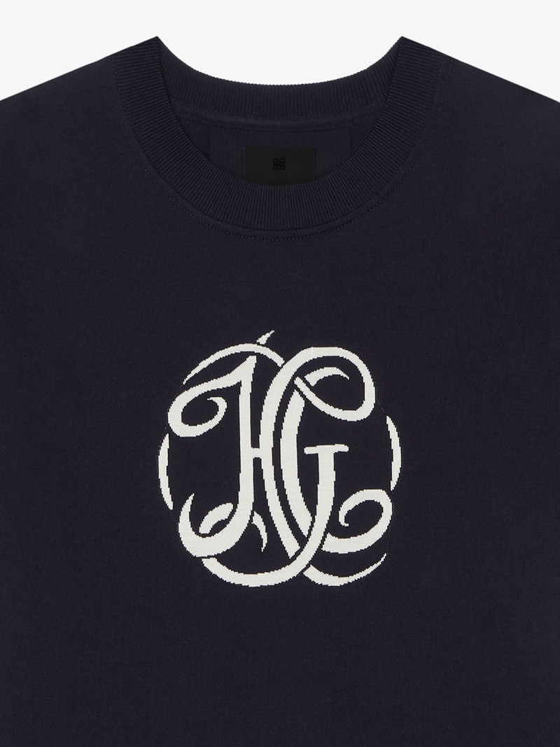 T-SHIRT IN KNIT WITH HG JACQUARD 4