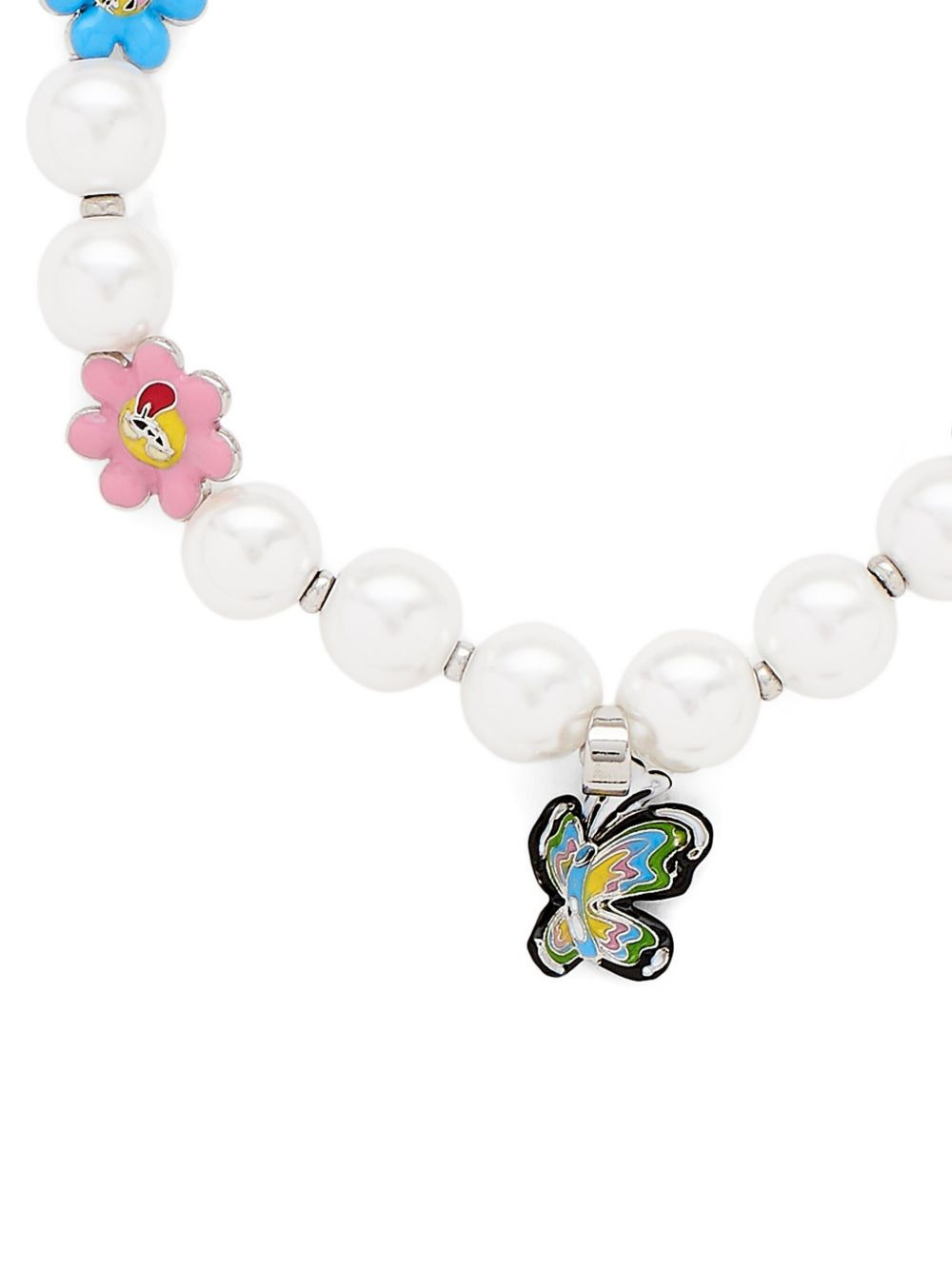 x Hattie Stewart Garden Pearl Station bracelet - 3