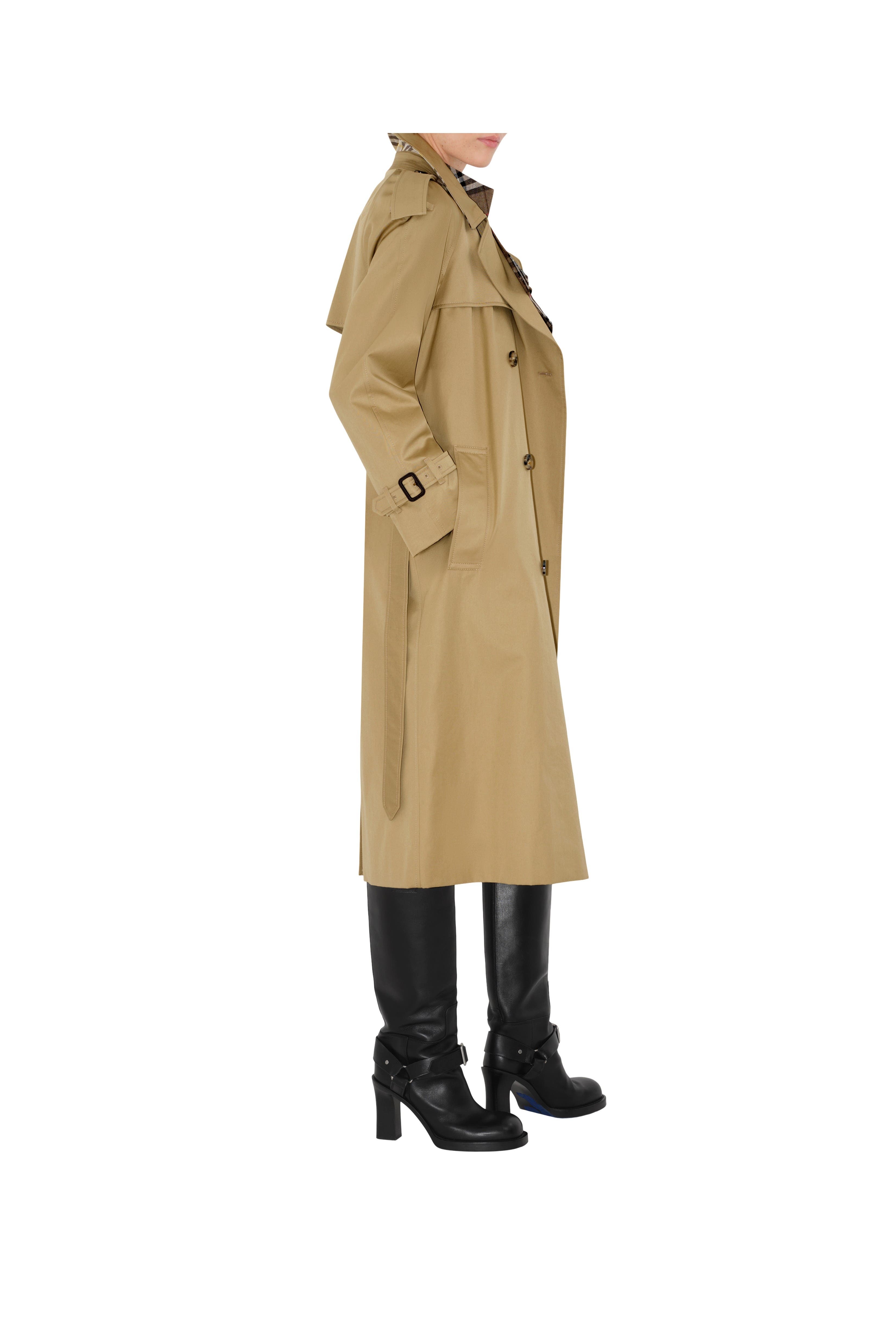 burberry Long Castleford Trench Coat in Beige at Nordstrom - 4