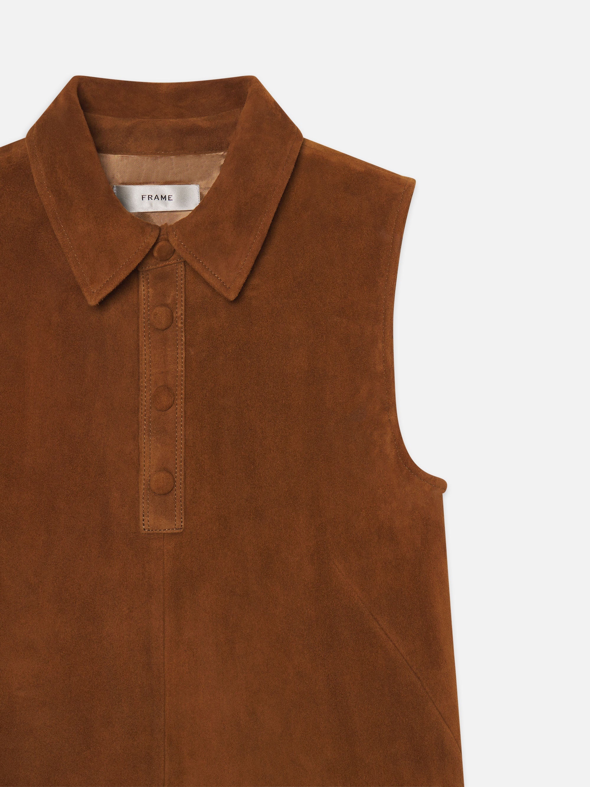 The Suede City Shift in Sepia - 3
