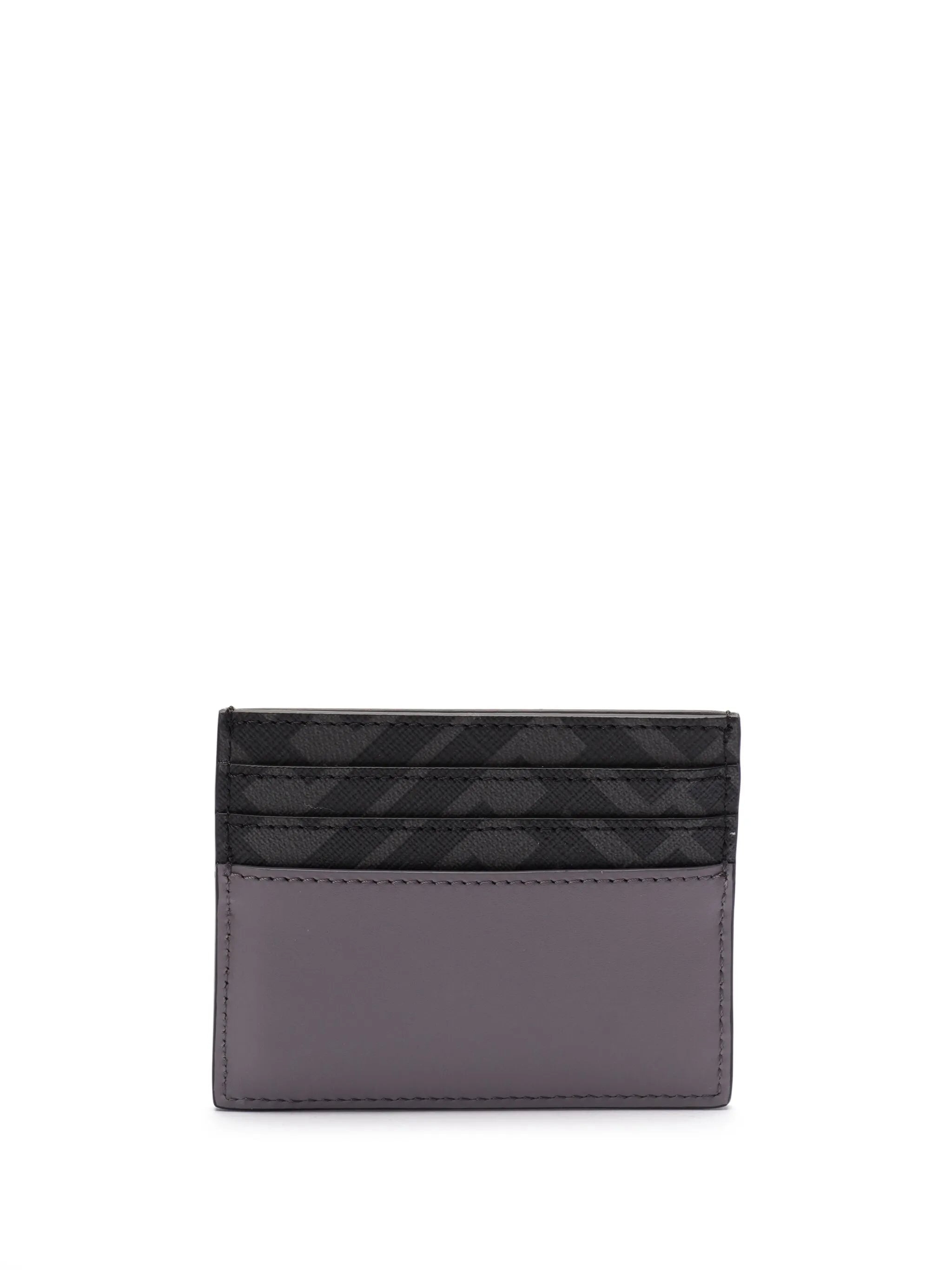 FF Logo-plaque Leather Cardholder - 3