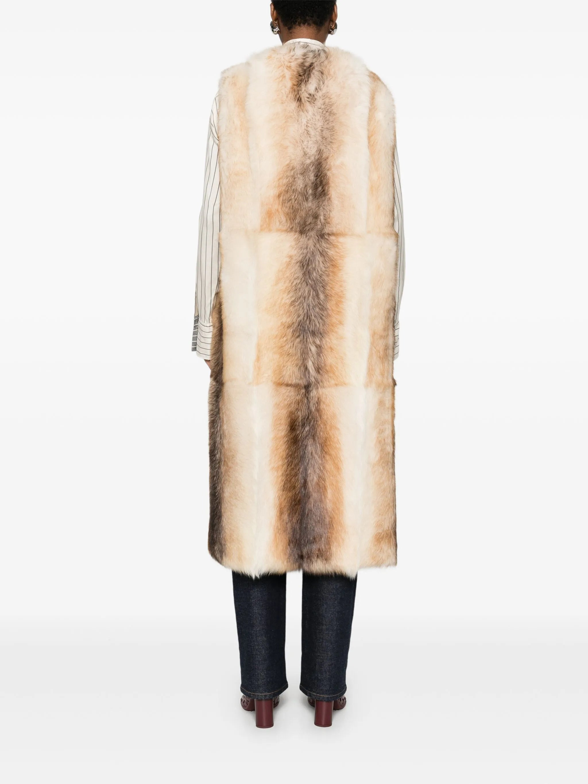 Yves Salomon Lamb-shearling Gilet - 5