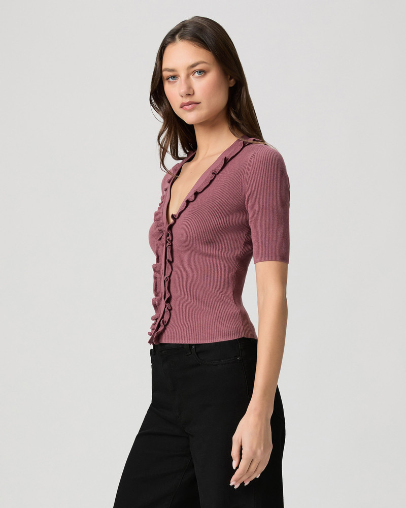 Demetra Short Sleeve Cardigan 4