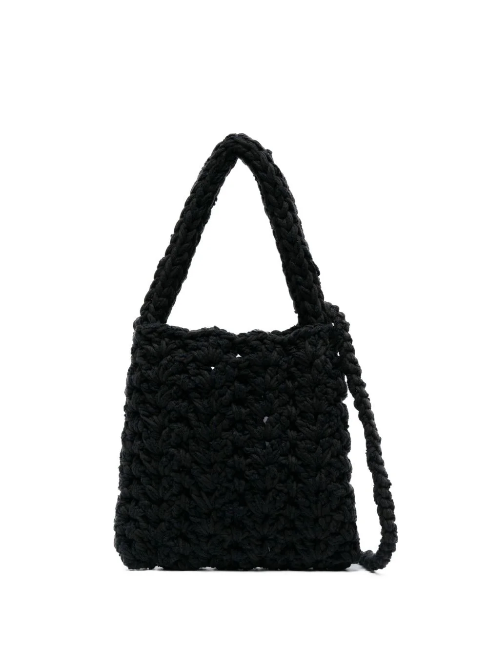 chunky-knit bag - 1