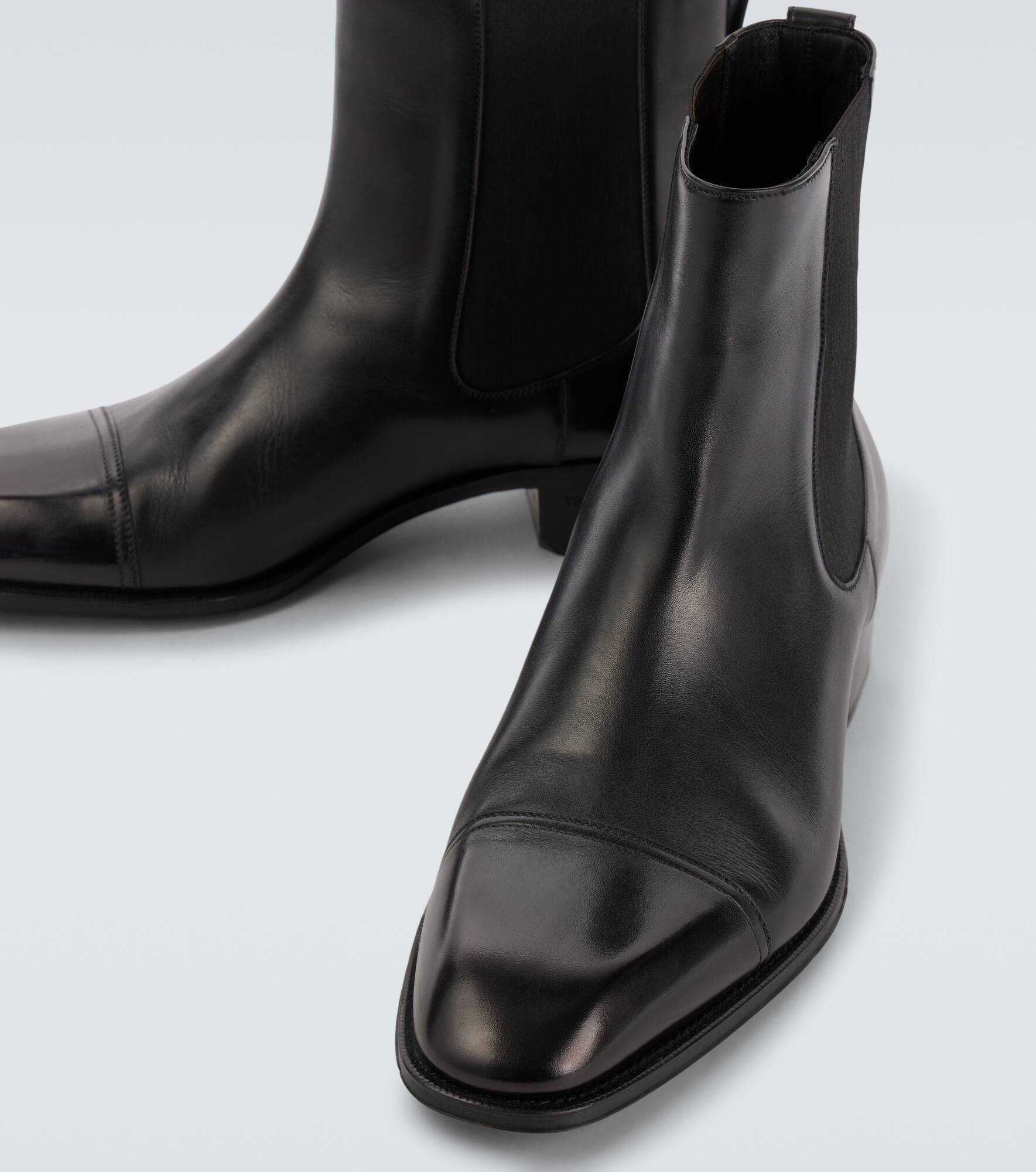 Hainaut leather Chelsea boots - 3