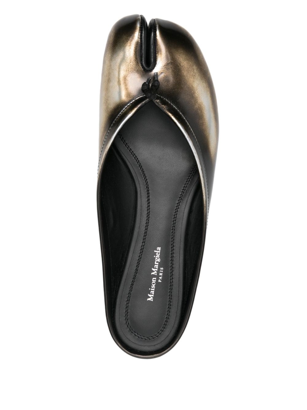 Tabi metallic slippers - 4