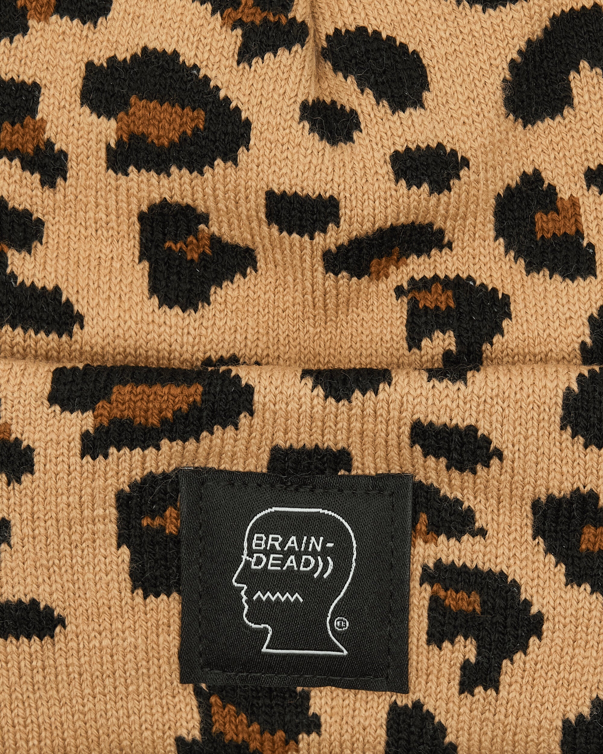 Logo Head Beanie Leopard - 4