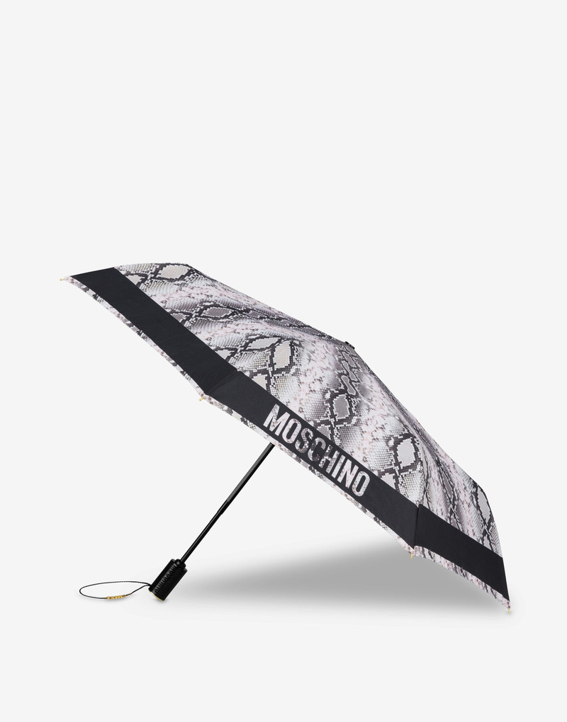 Moschino PYTHON PRINT OPEN & CLOSE UMBRELLA outlook