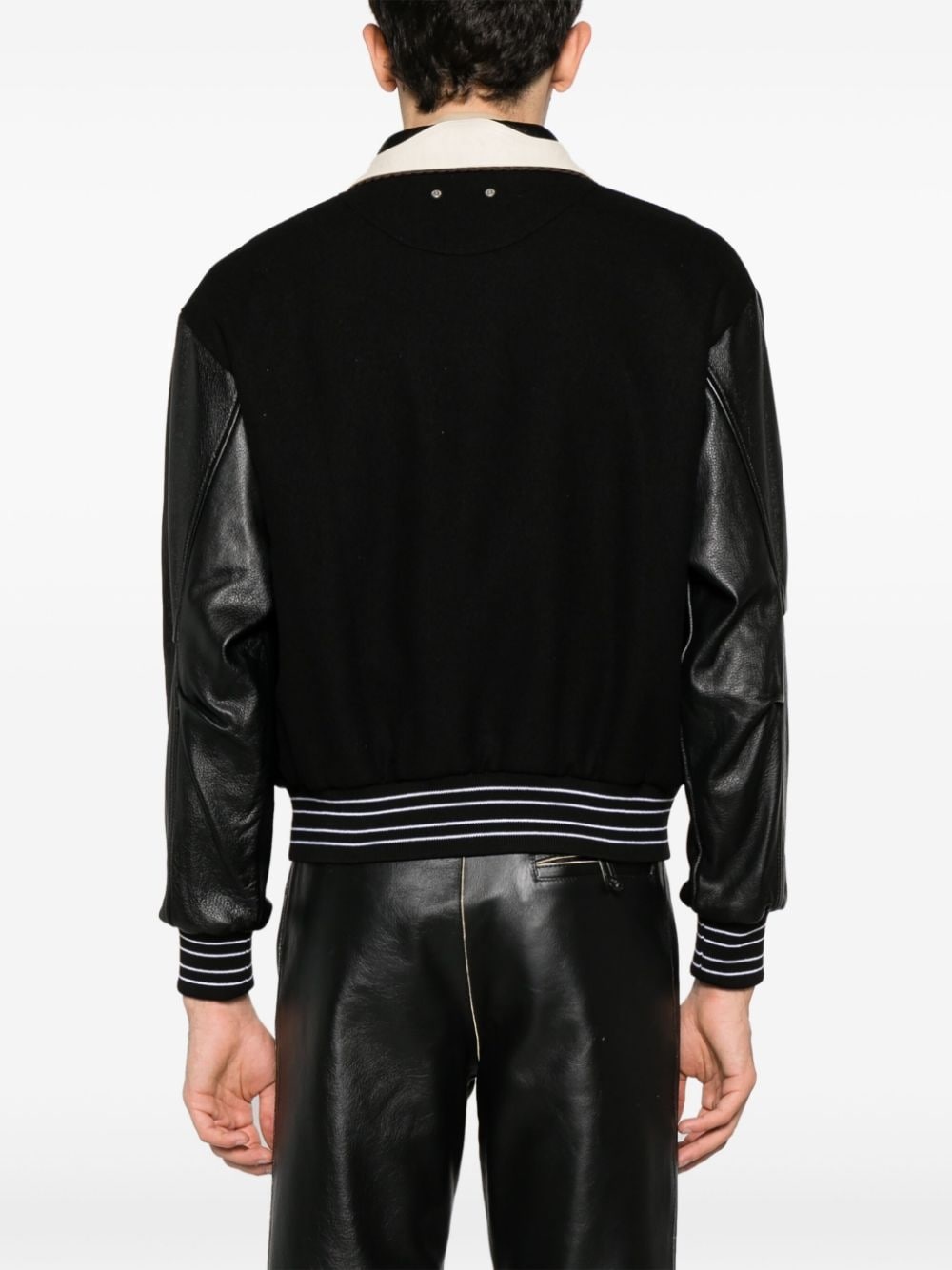 Robyn panelled bomber jacket - 4