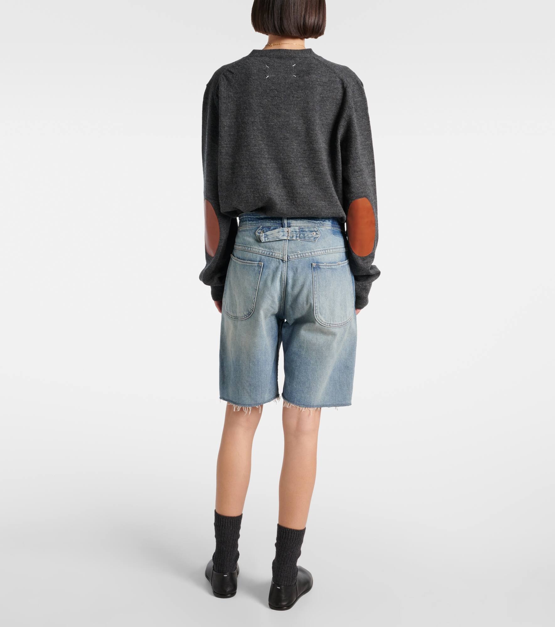 Denim Bermuda shorts - 3