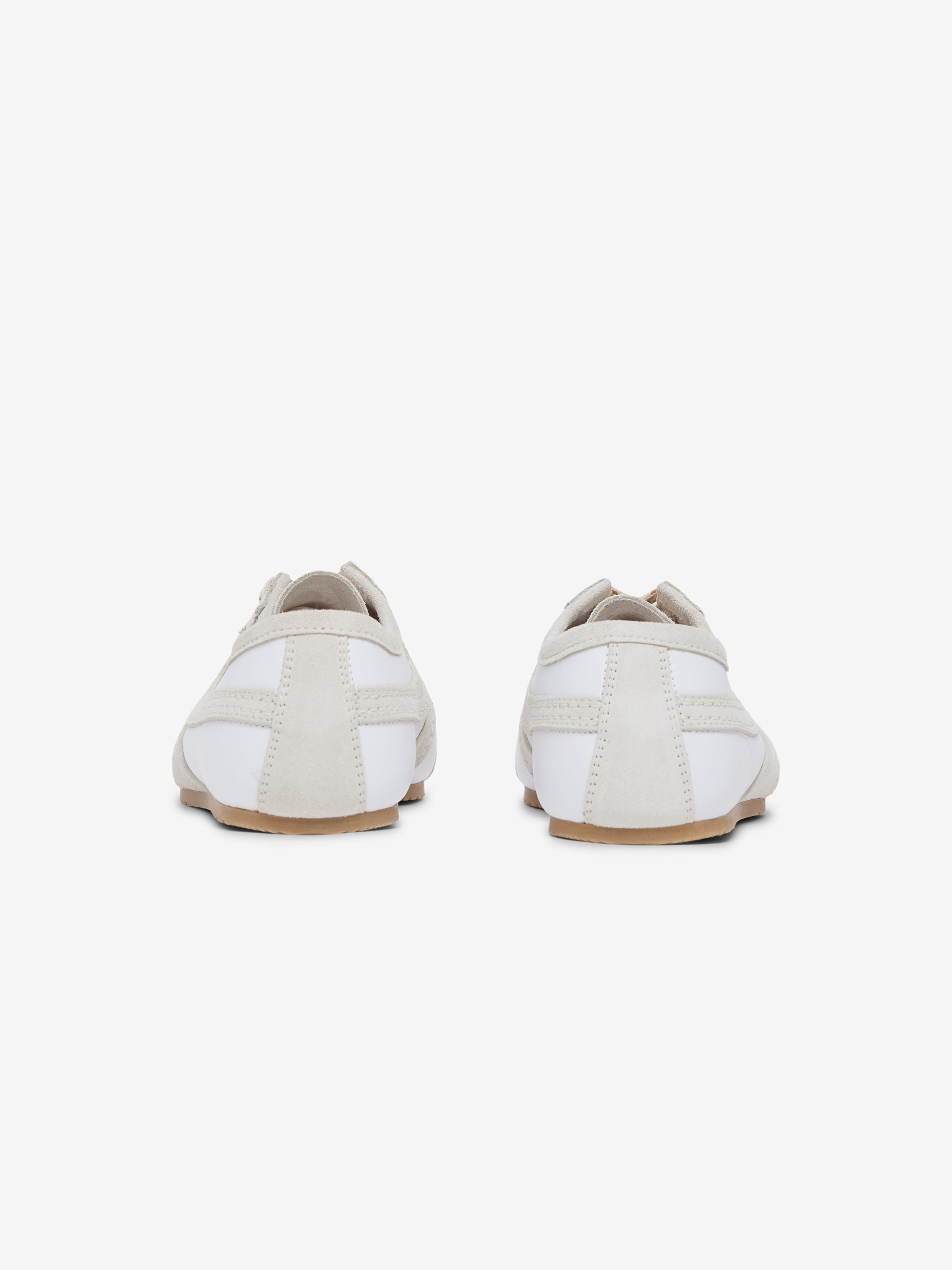 CALF LEATHER SNEAKERS (WHITE) - 4
