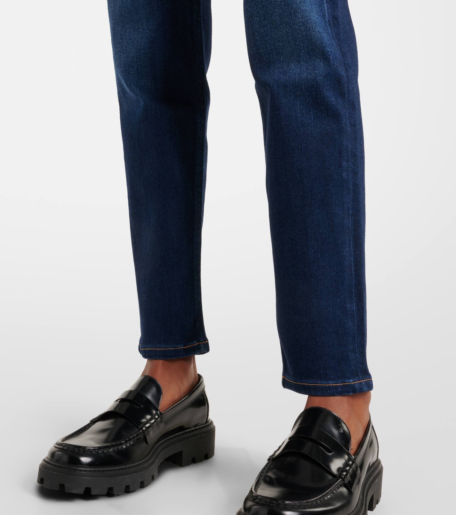 Isola mid-rise slim jeans - 5