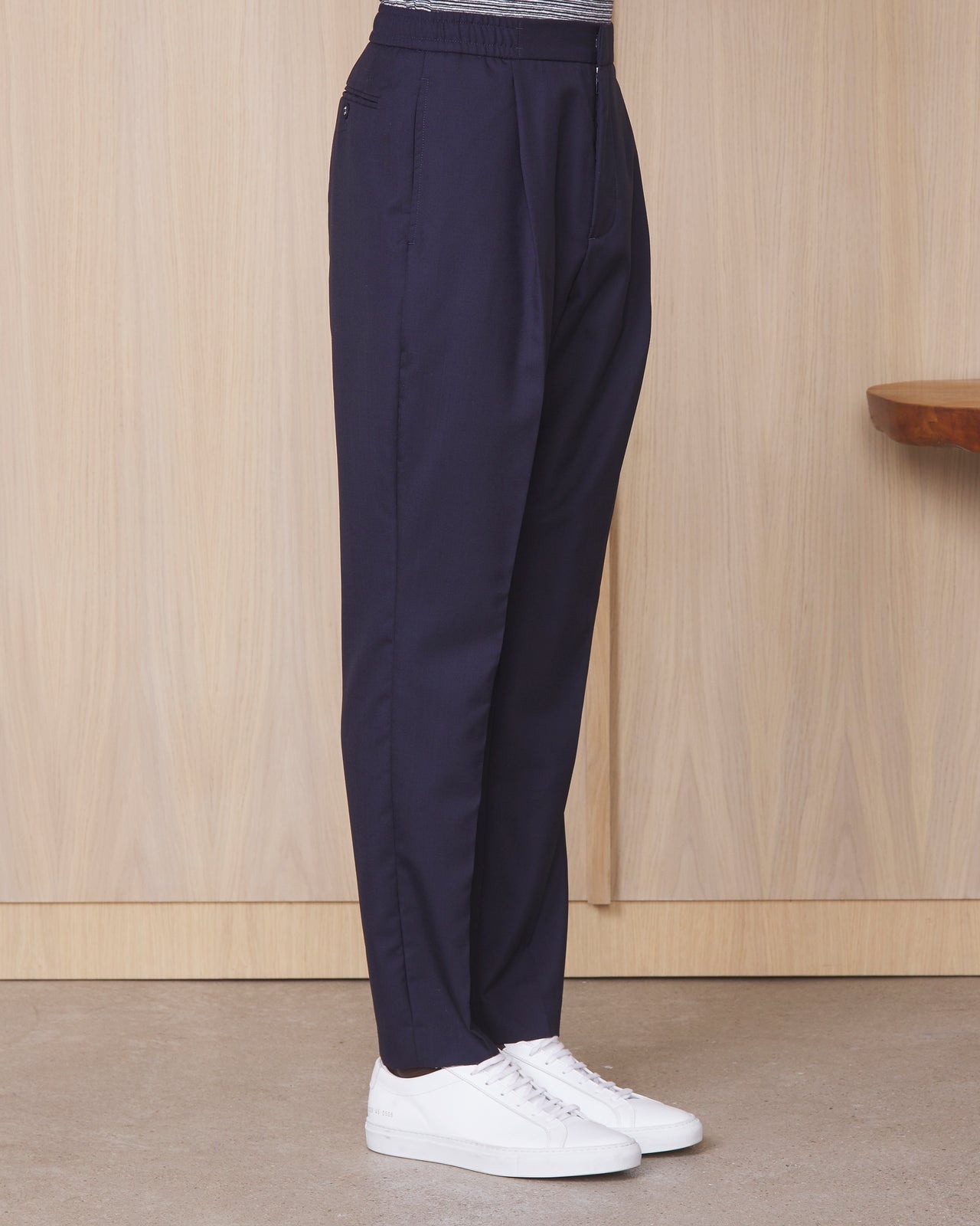 Drew Pants Italian Fresco Wool Dark Navy - 2