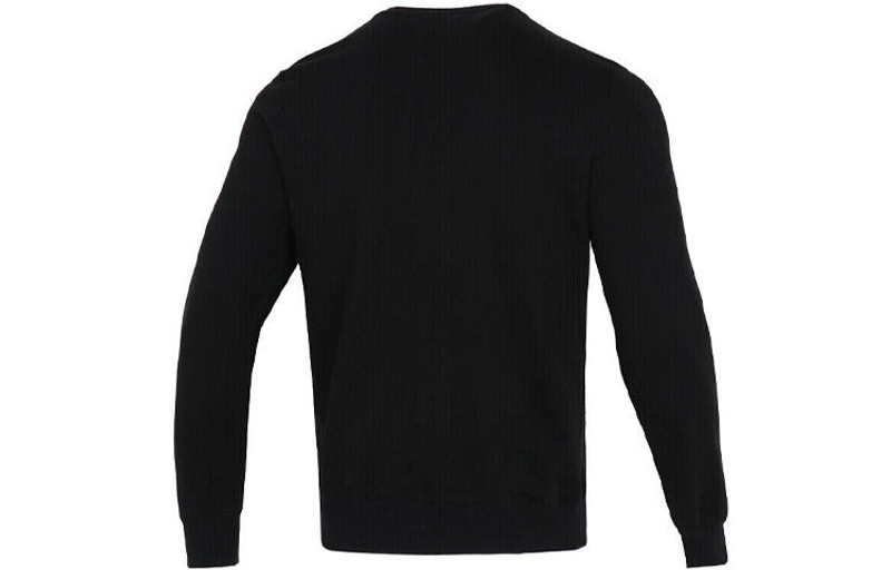 PUMA PUMA Bronzing Logo Sports Round Neck Pullover Black 535278-01 outlook