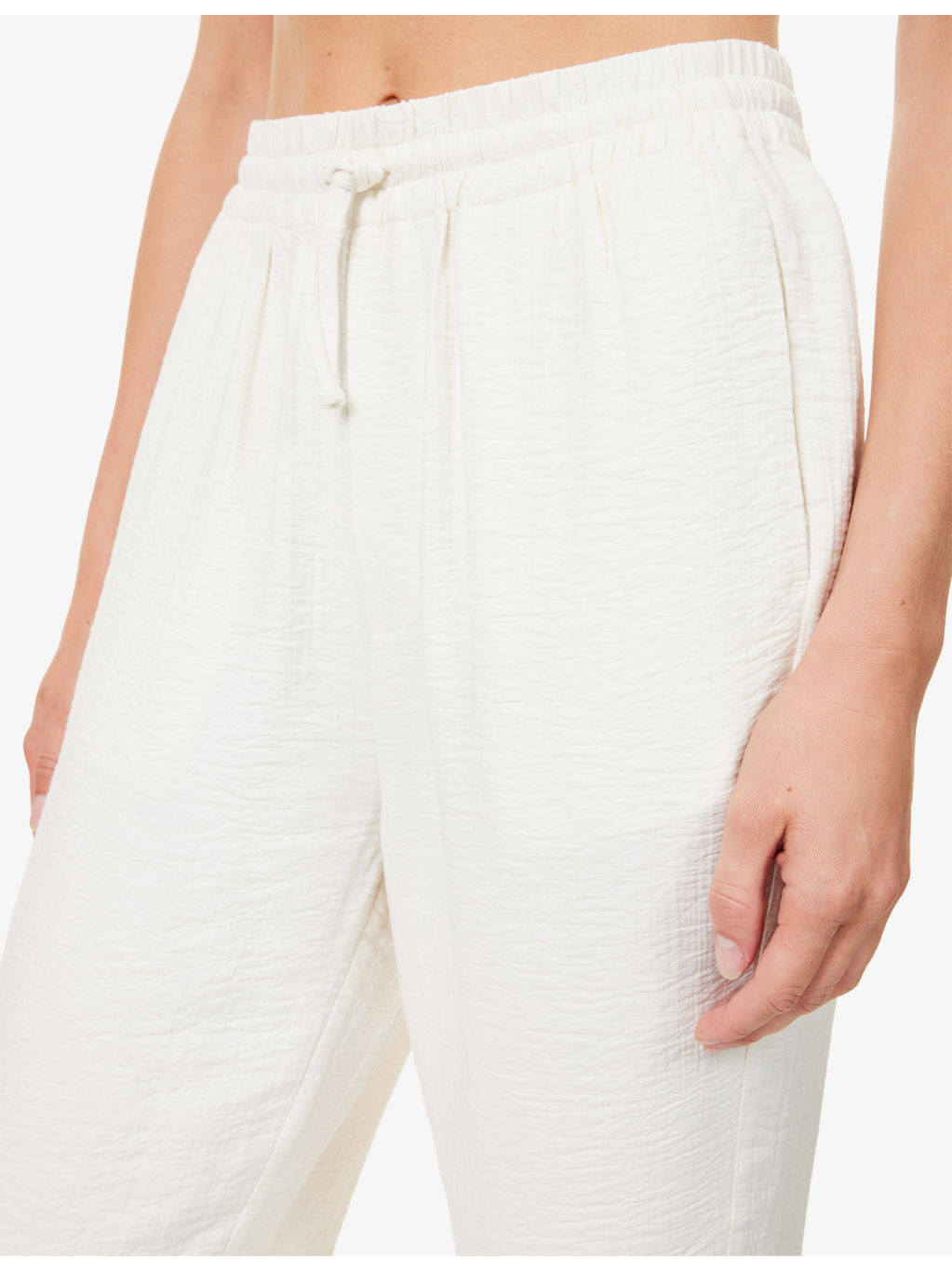 Summer Relaxed-Fit Woven Trousers - 5