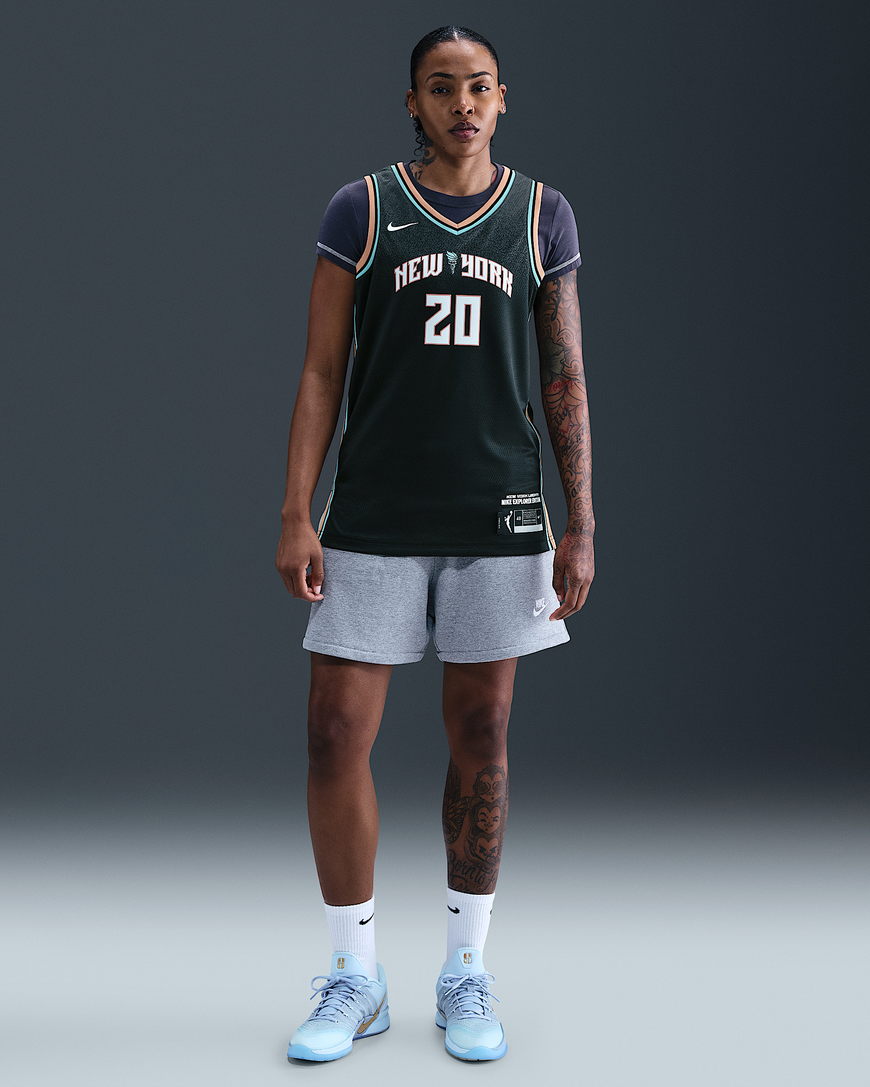 Sabrina Ionescu Liberty Explorer Edition Nike Women's Dri-FIT WNBA Victory Jersey - 6