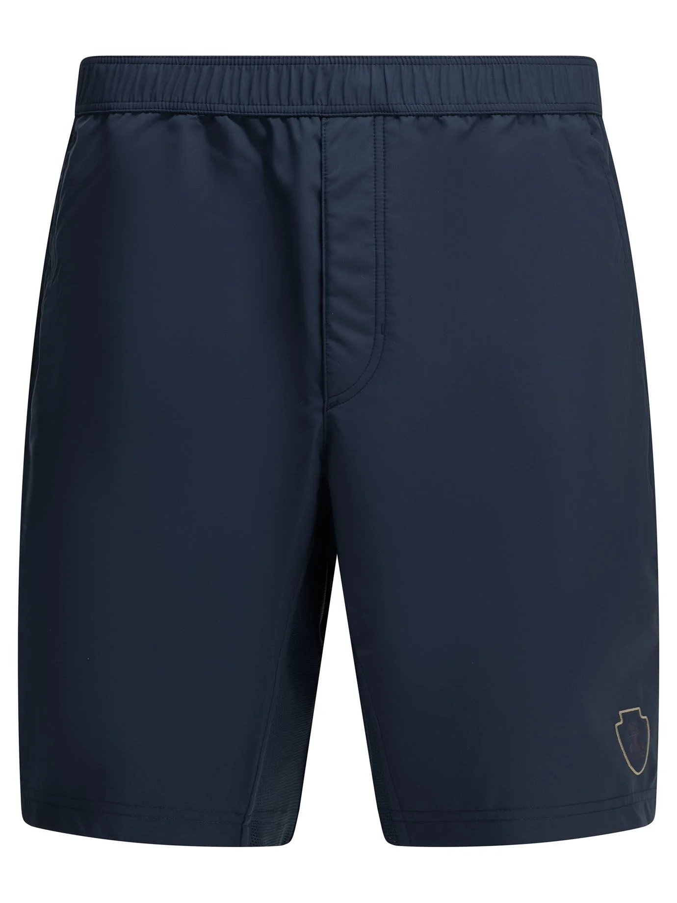 Brunello Cucinelli Logo Shorts Blue Men - 1