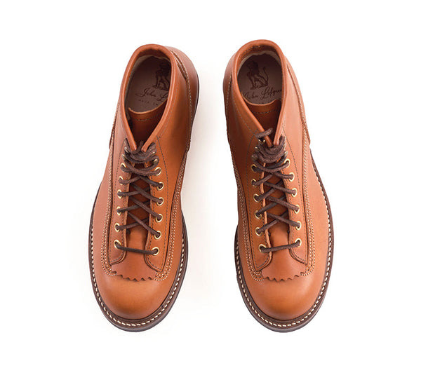 LK-004 Donkey Puncher Badalassi Carlo Cognac Veg Tan - 6