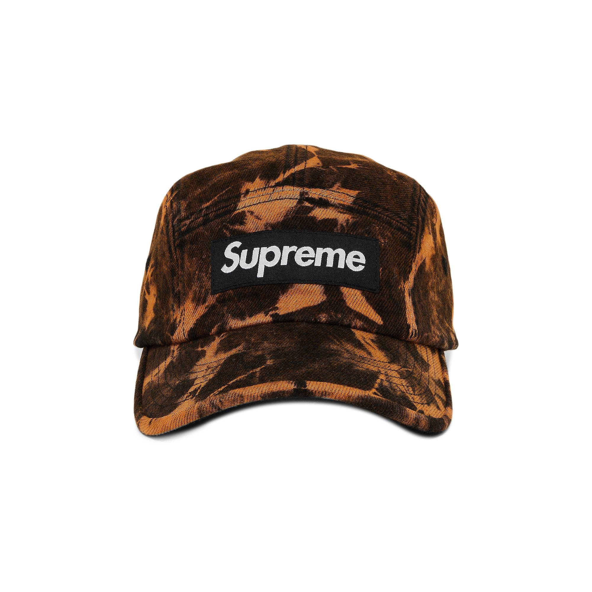 Supreme Supreme Denim Camp Cap 'Dyed Rust' - FW22H145 DYED RUST