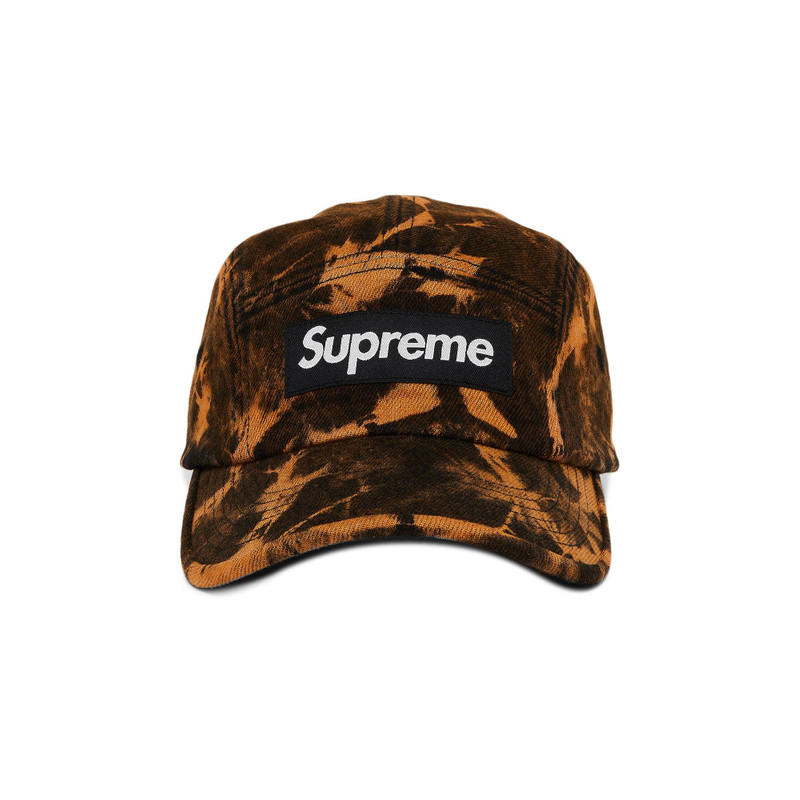 Supreme Denim Camp Cap 'Dyed Rust' - 1